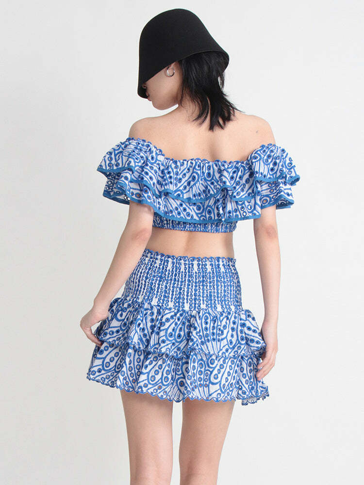 Irina Two Piece Set - Y2K Summer Grunge Outfit, 90S Fashion, Retro Style, Y2K Party & Club Look Irina Two Piece Set - Y2K Summer Grunge Outfit, 90S Fashion, Retro Style, Y2K Party & Club Look