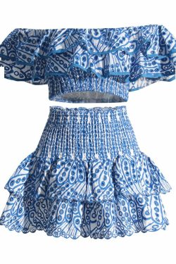 Irina Two Piece Set - Y2K Summer Grunge Outfit, 90S Fashion, Retro Style, Y2K Party & Club Look