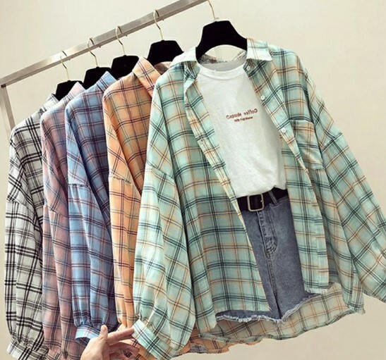 Iris Long Sleeve Loose Top - Y2K Summer, 90S Grunge, Retro, Pastel Goth, Y2K Party Outfits