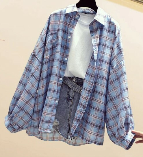 Iris Long Sleeve Loose Top - Y2K Summer, 90S Grunge, Retro, Pastel Goth, Y2K Party Outfits