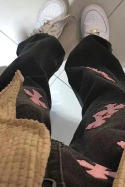 Isabella Y2K Grunge Cargo Pants - 90S Fashion, Retro Style, Y2K Summer Outfits, Gothic Y2K