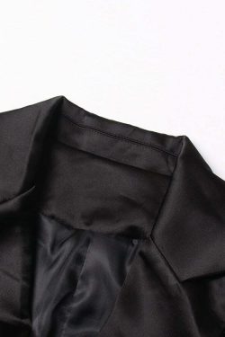 Isadoria Sequin Feather Blazer - Y2K Grunge, 90S Fashion, Retro Party Outfit, Y2K Club Style