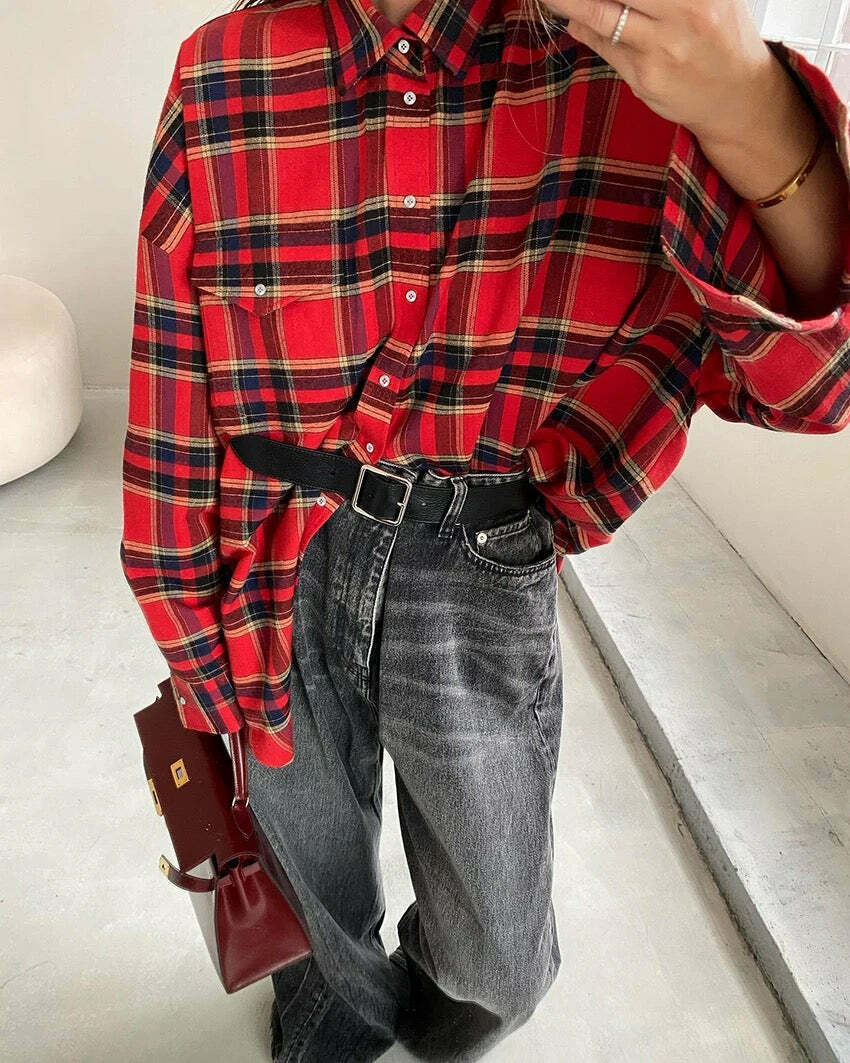 Iskra Oversized Shirt - Y2K Summer Grunge, 90S Retro, Pastel Goth, Y2K Club & Party Outfits