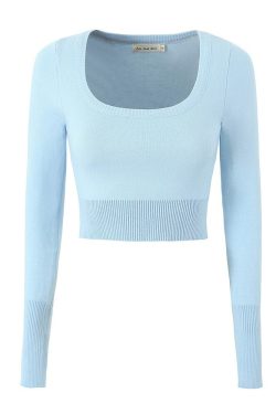 Isla Sweater - Y2K Summer Grunge, 90S Retro, Pastel Goth, Y2K Club & Party Outfits