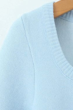 Isla Sweater - Y2K Summer Grunge, 90S Retro, Pastel Goth, Y2K Club & Party Outfits