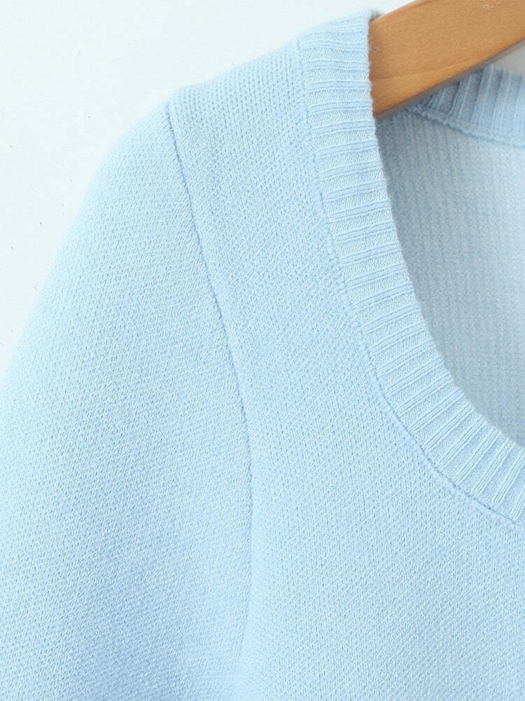 Isla Sweater - Y2K Summer Grunge, 90S Retro, Pastel Goth, Y2K Club & Party Outfits Isla Sweater - Y2K Summer Grunge, 90S Retro, Pastel Goth, Y2K Club & Party Outfits