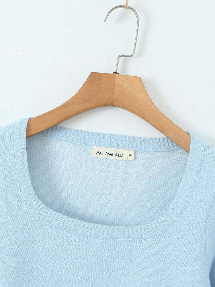 Isla Sweater - Y2K Summer Grunge, 90S Retro, Pastel Goth, Y2K Club & Party Outfits Isla Sweater - Y2K Summer Grunge, 90S Retro, Pastel Goth, Y2K Club & Party Outfits