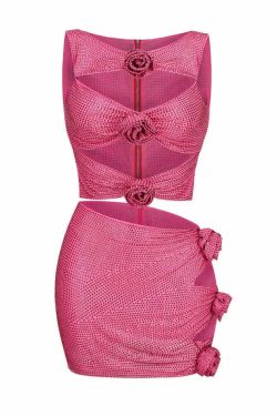 Ivet Mini Dress - Y2K Summer Outfit, 90S Grunge Fashion, Retro Style, Y2K Party & Club Outfits