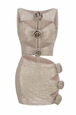 Ivet Mini Dress - Y2K Summer Outfit, 90S Grunge Fashion, Retro Style, Y2K Party & Club Outfits