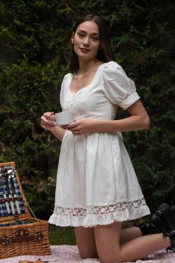 Jacqueline Mini Dress - Y2K Summer Grunge Outfit, 90S Fashion, Retro Style, Y2K Party