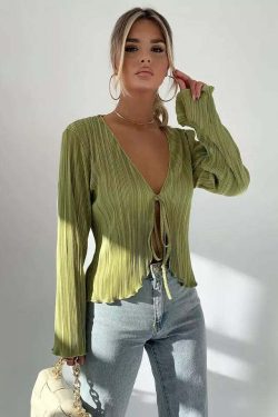 Jasmine Blouse - Y2K Summer Grunge Top, 90S Retro Style, Perfect For Y2K Party & Club Out