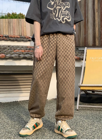 Jayden Loose Plaid Pants - Y2K Grunge 90S Fashion, Retro Summer Outfits, Gothic Y2K Style