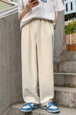 Jayden Loose Plaid Pants - Y2K Grunge 90S Fashion, Retro Summer Outfits, Gothic Y2K Style