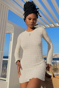 Jenna Mini Dress - Y2K Summer Outfit, 90S Fashion, Grunge, Retro Style, Y2K Party & Club