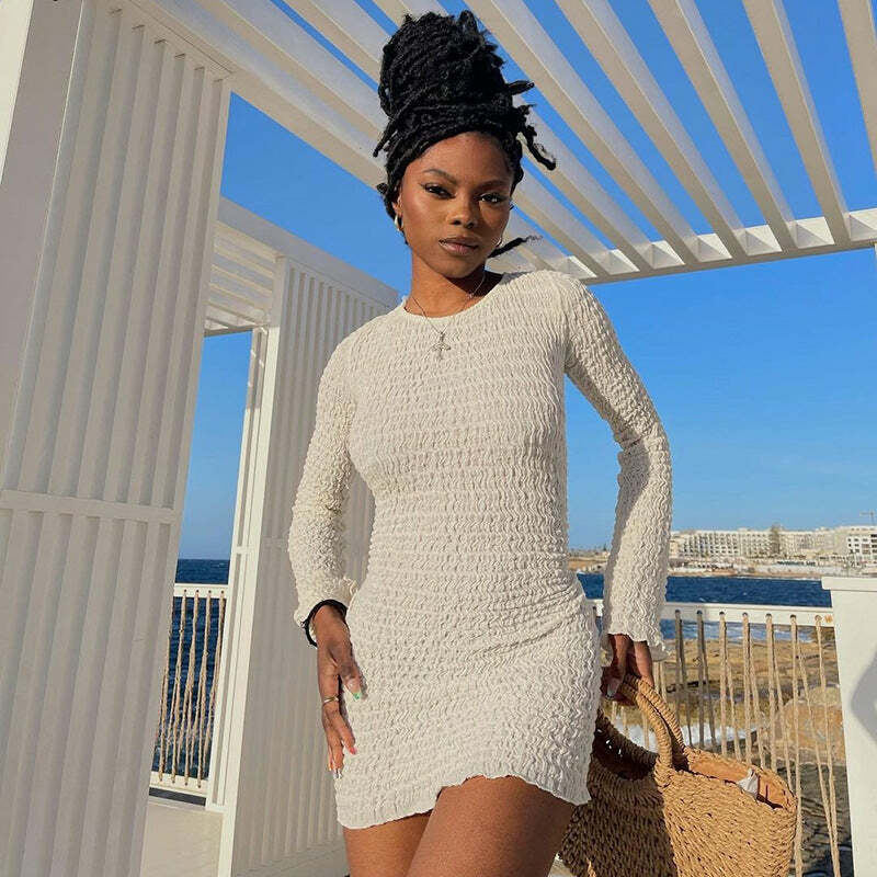 Jenna Mini Dress - Y2K Summer Outfit, 90S Fashion, Grunge, Retro Style, Y2K Party & Club Jenna Mini Dress - Y2K Summer Outfit, 90S Fashion, Grunge, Retro Style, Y2K Party & Club