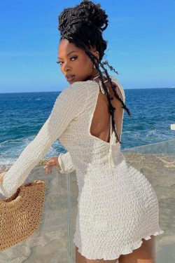 Jenna Mini Dress - Y2K Summer Outfit, 90S Fashion, Grunge, Retro Style, Y2K Party & Club