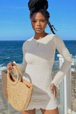 Jenna Mini Dress - Y2K Summer Outfit, 90S Fashion, Grunge, Retro Style, Y2K Party & Club