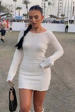 Jenna Mini Dress - Y2K Summer Outfit, 90S Fashion, Grunge, Retro Style, Y2K Party & Club