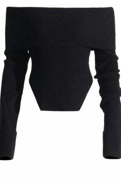 Jilli Knitted Crop Top - Y2K Summer, 90S Grunge, Retro Style, Baby Tees, Y2K Party Out