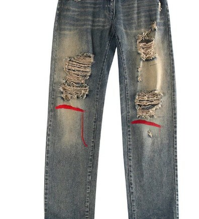 Jordyn Ripped High Waist Jeans - Y2K Grunge, 90S Fashion, Retro Summer Outfits Jordyn Ripped High Waist Jeans - Y2K Grunge, 90S Fashion, Retro Summer Outfits