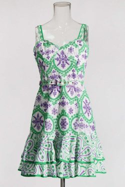 Journee Mini Dress - Y2K Summer Grunge Outfit, 90S Fashion, Retro Style, Pastel Goth Vibes