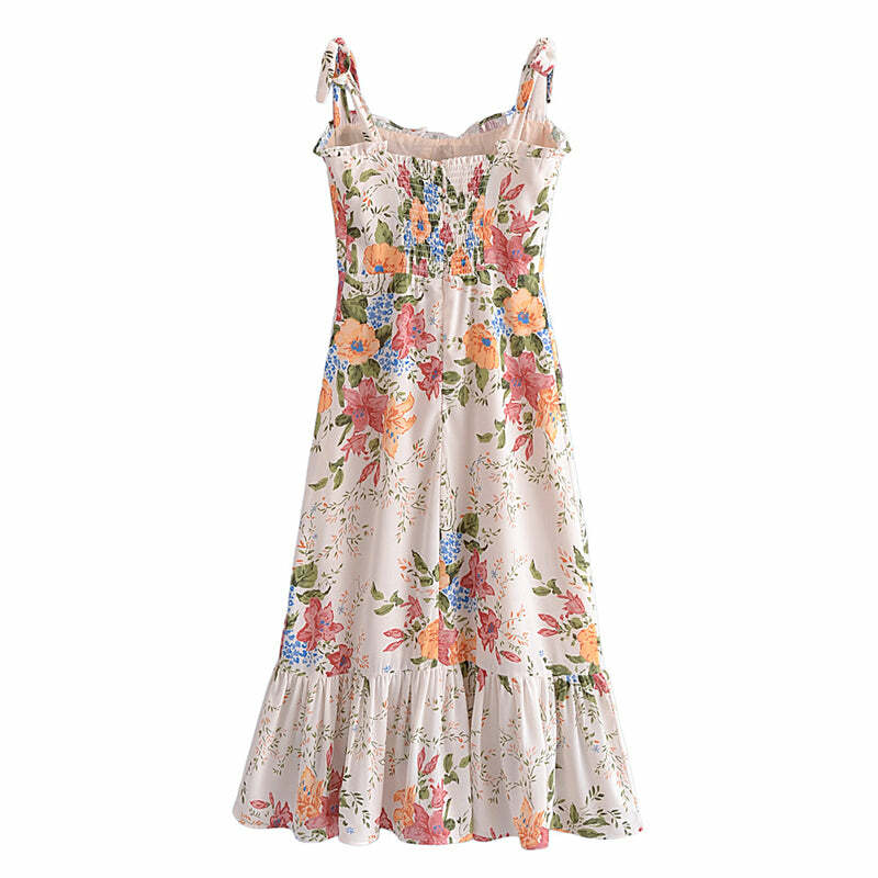 Judith Midi Dress - Y2K Summer Grunge Outfit, 90S Retro Style, Pastel Goth, Y2K Party Fashion Judith Midi Dress - Y2K Summer Grunge Outfit, 90S Retro Style, Pastel Goth, Y2K Party Fashion