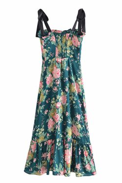 Judith Midi Dress - Y2K Summer Grunge Outfit, 90S Retro Style, Pastel Goth, Y2K Party Fashion