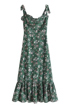 Judith Midi Dress - Y2K Summer Grunge Outfit, 90S Retro Style, Pastel Goth, Y2K Party Fashion