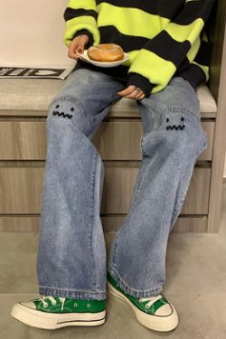 Julia Baggy Pants For Women - Y2K Summer, 90S Grunge, Retro Style, Y2K Club & Party Outfits