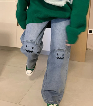 Julia Baggy Pants For Women - Y2K Summer, 90S Grunge, Retro Style, Y2K Club & Party Outfits