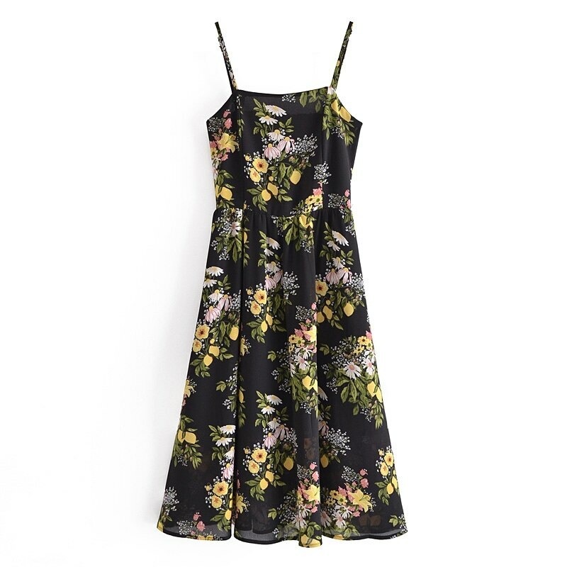 Julia Midi Dress - Y2K Summer, 90S Fashion, Grunge, Retro, Pastel Goth, Y2K