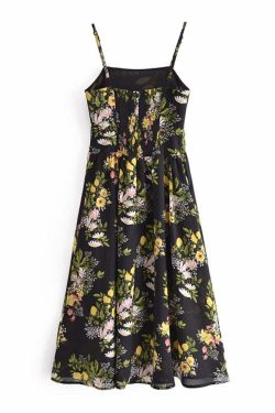 Julia Midi Dress - Y2K Summer, 90S Fashion, Grunge, Retro, Pastel Goth, Y2K