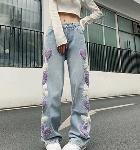 June Vintage High Waist Pants - Y2K Summer, 90S Grunge, Retro Style, Y2K Club & Party Outfits June Vintage High Waist Pants - Y2K Summer, 90S Grunge, Retro Style, Y2K Club & Party Outfits