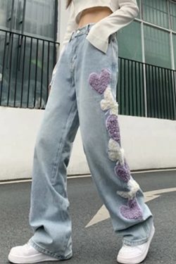 June Vintage High Waist Pants - Y2K Summer, 90S Grunge, Retro Style, Y2K Club & Party Outfits