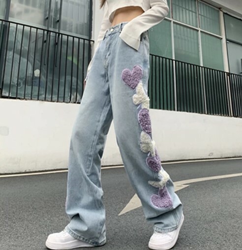 June Vintage High Waist Pants - Y2K Summer, 90S Grunge, Retro Style, Y2K Club & Party Outfits June Vintage High Waist Pants - Y2K Summer, 90S Grunge, Retro Style, Y2K Club & Party Outfits