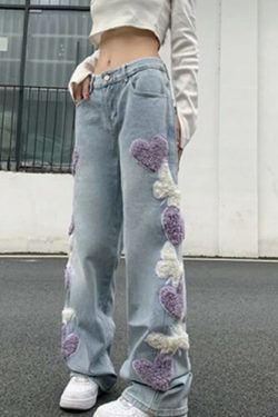 June Vintage High Waist Pants - Y2K Summer, 90S Grunge, Retro Style, Y2K Club & Party Outfits