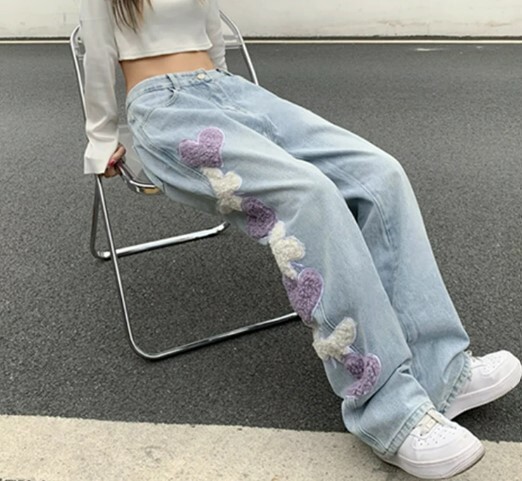 June Vintage High Waist Pants - Y2K Summer, 90S Grunge, Retro Style, Y2K Club & Party Outfits June Vintage High Waist Pants - Y2K Summer, 90S Grunge, Retro Style, Y2K Club & Party Outfits