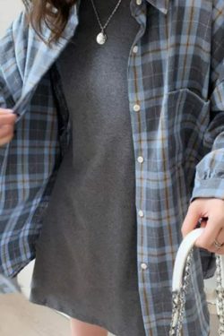 Juniper Women Oversize Shirt - Y2K Summer, 90S Grunge, Retro Style, Y2K Party & Club Outfits