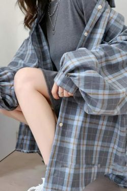 Juniper Women Oversize Shirt - Y2K Summer, 90S Grunge, Retro Style, Y2K Party & Club Outfits