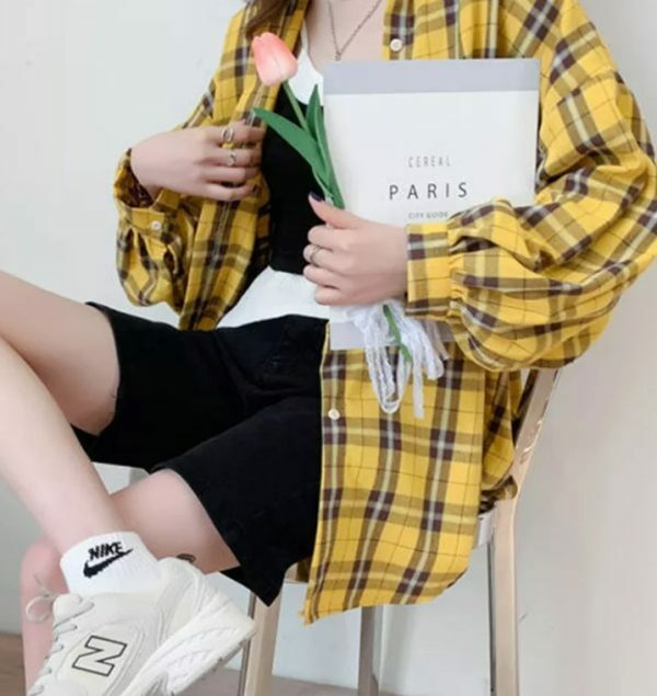 Juniper Women Oversize Shirt - Y2K Summer, 90S Grunge, Retro Style, Y2K Party & Club Outfits