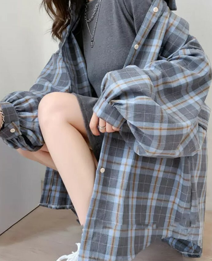 Juniper Women Oversize Shirt - Y2K Summer, 90S Grunge, Retro Style, Y2K Party & Club Outfits