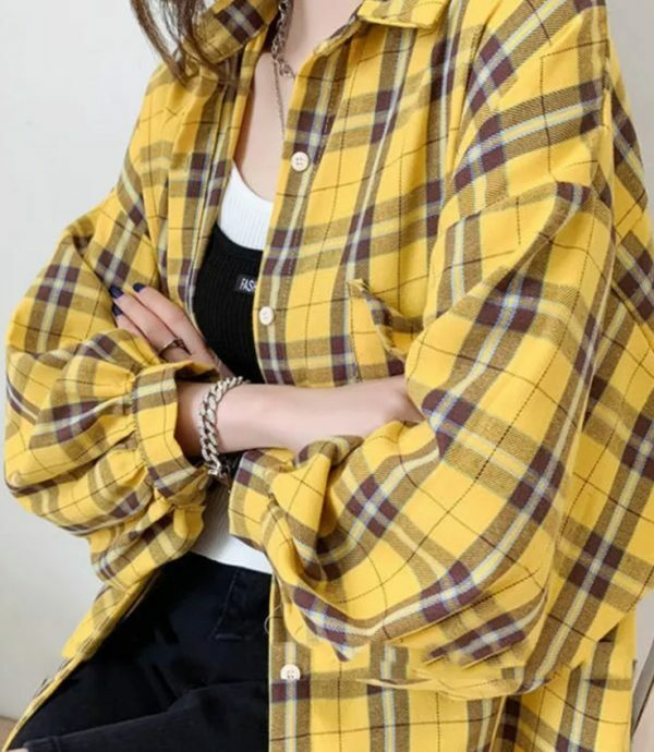 Juniper Women Oversize Shirt - Y2K Summer, 90S Grunge, Retro Style, Y2K Party & Club Outfits