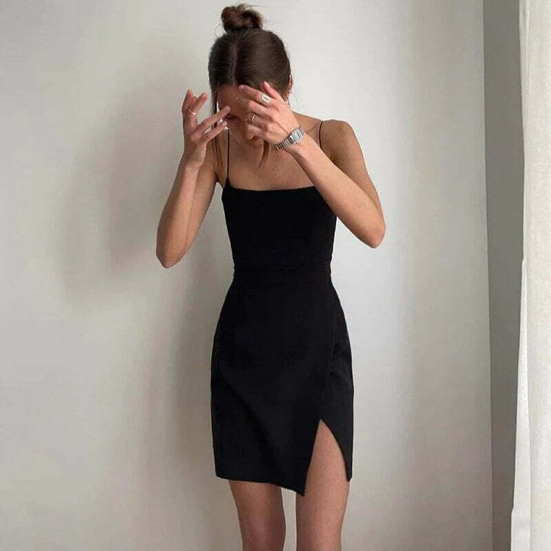 Kali Mini Dress - Y2K Summer Grunge Outfit, 90S Fashion, Retro Style, Pastel Goth, Y2K Party Kali Mini Dress - Y2K Summer Grunge Outfit, 90S Fashion, Retro Style, Pastel Goth, Y2K Party