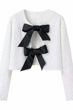 Karmen Sequin Short Jacket - Y2K Summer, 90S Grunge, Retro Party, Y2K Club, Popstar Outfit