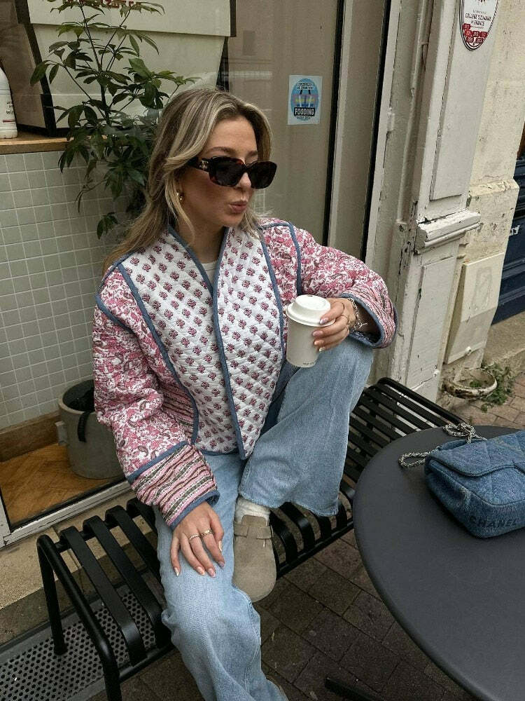 Katie Jacket - Y2K Summer Grunge 90S Fashion Retro Style Y2K Club Outfit For Women Katie Jacket - Y2K Summer Grunge 90S Fashion Retro Style Y2K Club Outfit For Women