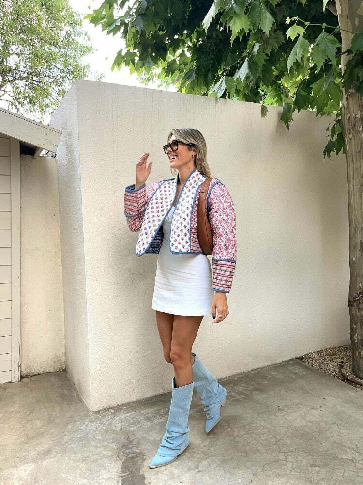 Katie Jacket - Y2K Summer Grunge 90S Fashion Retro Style Y2K Club Outfit For Women Katie Jacket - Y2K Summer Grunge 90S Fashion Retro Style Y2K Club Outfit For Women