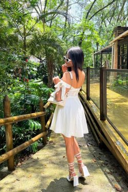 Katie Mini Dress - Y2K Summer Outfit, 90S Fashion, Grunge, Retro Style, Y2K Party & Club