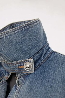 Katie Y2K Trench Coat - 90S Grunge, Retro Style, Summer Outfits, Y2K Fashion For Women