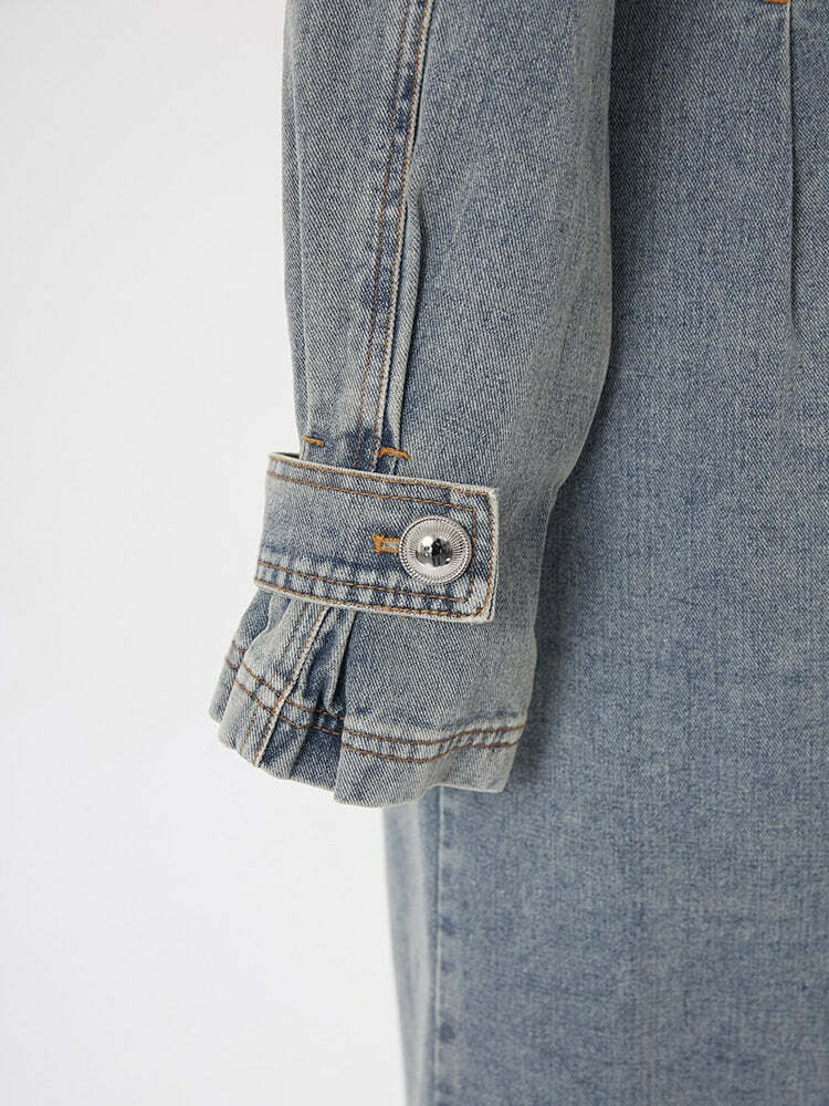 Katie Y2K Trench Coat - 90S Grunge, Retro Style, Summer Outfits, Y2K Fashion For Women Katie Y2K Trench Coat - 90S Grunge, Retro Style, Summer Outfits, Y2K Fashion For Women