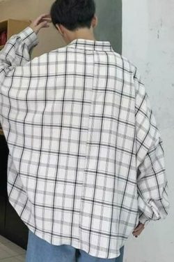 Kehlani Casual Plaid Shirt - Y2K Summer Grunge, 90S Retro, Y2K Party & Club Outfits